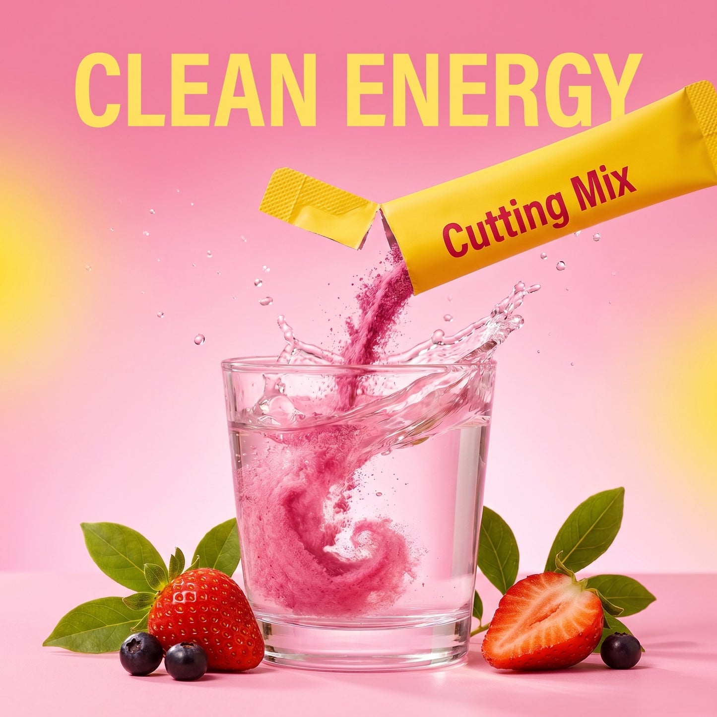 Ritlyn Ritual Mix Strawberry Acai for clean, steady daily energy